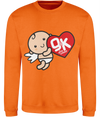 Give and Keep Big Smile Collection AWDis Sweatshirt JH030 Unisex Adult Sweatshirt