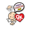 Fight Cancer Time Sticker