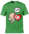 The Hello World Project by Give and Keep Adult Unisex T-shirt Sam Saying Hello in English
