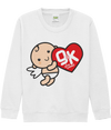 Give and Keep Big Smile Collection AWDis Kids Sweatshirt JH030B Unisex Children's Sweatshirt