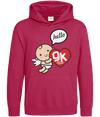 The Hello World Project by Give and Keep Kids Hoodie Say Hello in English With Sam