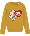 Give and Keep Big Smile Collection Stanley Stella Vegan  Mini Changer STSK913 Unisex Children's Sweatshirt