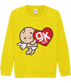 Give and Keep Big Smile Collection AWDis Kids Sweatshirt JH030B Unisex Children's Sweatshirt