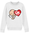 Give and Keep Big Smile Collection Stanley Stella Vegan  Mini Changer STSK913 Unisex Children's Sweatshirt