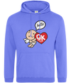 The Hello World Project by Give and Keep Adult Hoodie Say Hello in English With Sam