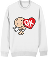 Give and Keep Big Smile Collection Stanley Stella Vegan Changer STSU823 Unisex Adult Sweatshirt