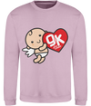 Give and Keep Big Smile Collection AWDis Sweatshirt JH030 Unisex Adult Sweatshirt