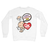 Fight Cancer Time Crew Neck Sweatshirt