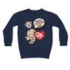 Fight Cancer Time Kids Sweatshirt