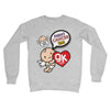 Fight Cancer Time Crew Neck Sweatshirt