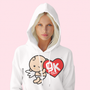 Relaxed Fit Pullover Hoodie AWDis JH001