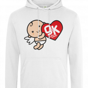 AWDis College Hoodie JH001 Give & Keep Big Smile Collection